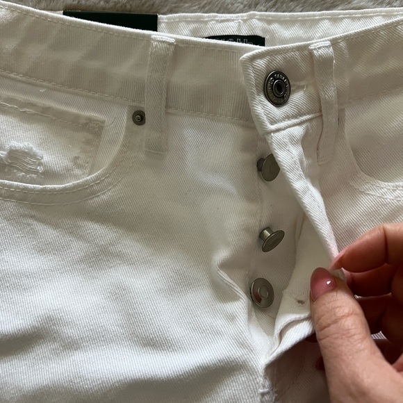 Wild fable cut off white denim shorts - Picture 2 of 5